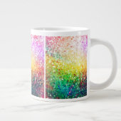 Grande Tasse Coloré Pastel Tons Parties scintillant rétro (Droite)