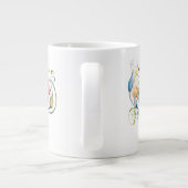 Grande Tasse Colorful Flowers (Dos)