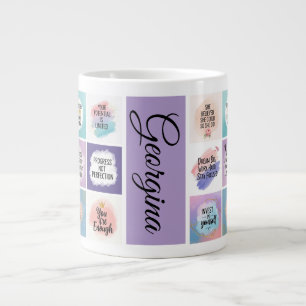 Grande Tasse Commencer fort, rester positif - Motivation quotid