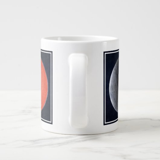 Grande Tasse Comment Une Planète Rocheuse Se Forme. (Dos)