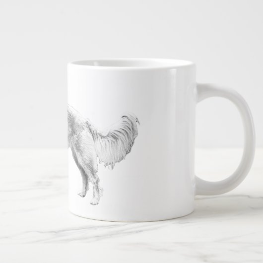 Grande Tasse Compagnons d'automne dans l'ombre (Droite)