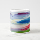 Grande Tasse Composition abstraite (Devant)