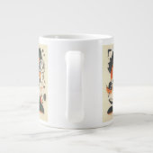 Grande Tasse Composition aux deux cerfs de Franz Marc (Dos)