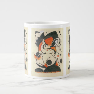 Grande Tasse Composition avec deux cerfs par Franz Marc