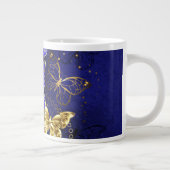 Grande Tasse Composition avec papillons Sapphire (Droite)