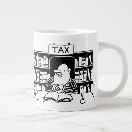Grande Tasse Comptable ou conseiller financier fiscal (Droite)