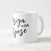 Grande Tasse Conception à dessein (Devant droit)