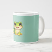 Grande Tasse Conception d'animal Kawaii de grenouille mignonne (Devant droit)