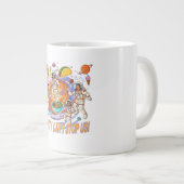 Grande Tasse Conception d'aventure alimentaire spatiale amusant (Devant droit)