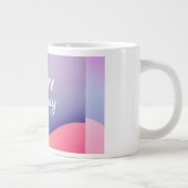 Grande Tasse Conception de Célébration d'Anniversaire (Droite)