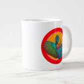 Grande Tasse Conception de cercle de poulet (Devant droit)