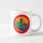 Grande Tasse Conception de cercle de poulet (Droite)