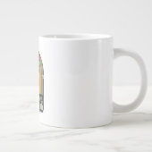 Grande Tasse Conception de la foi rétro-enracinée (Droite)