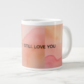 Grande Tasse Conception de la musique pour les filles ami (Devant droit)