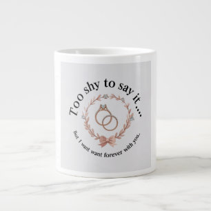 Grande Tasse Conception de la musique pour les filles ami