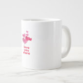 Grande Tasse Conception de la Saint-Valentin plus mignonne pour (Devant droit)