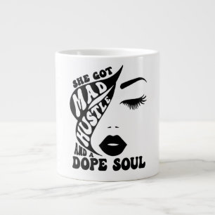 Grande Tasse Conception de Noël Hustle pour autonomiser les fem