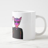 Grande Tasse Conception de personnages félins (Droite)