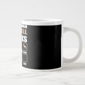 Grande Tasse Conception de Pitbull Tricks tachetée (Droite)