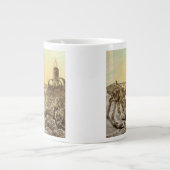 Grande Tasse Conception de planètes d'aliens de science-fiction (Devant)