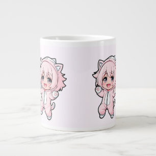 Grande Tasse Conception de poupée mignonne “en cours de réalisa