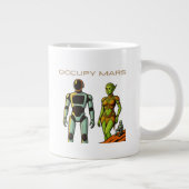 Grande Tasse Conception de robot humanoïde futuriste (Droite)