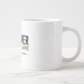 Grande Tasse Conception de typographie de style de vie de golf (Droite)