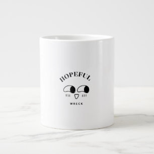Grande Tasse Conception de typographie minimaliste Hopeful Wrec