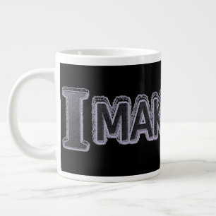 Grande Tasse Conception d'expression mignonne "Rendre logique"