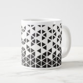 Grande Tasse Conception géométrique Abstraite (Devant droit)