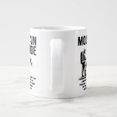 Grande Tasse Conception Graphique d'Aventure de Randonnée Guide (Dos)