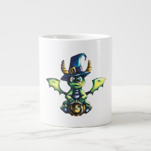 Grande Tasse Conception magique du dragon d'Halloween