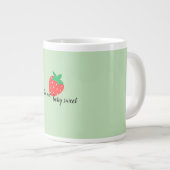 Grande Tasse Conception simple de fraises (Devant droit)