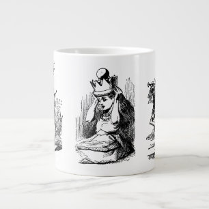 Grande Tasse Conceptions vintage d'Alice au pays des merveilles