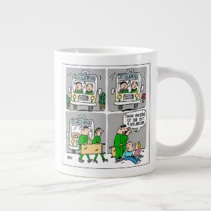 Grande Tasse Conducteur d'ambulance ou ambulancier