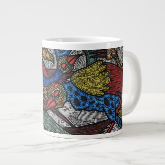 Grande Tasse Conférence d'oiseau (Devant droit)