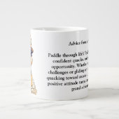 Grande Tasse Conseil Drôle D'Un Canard (Devant)