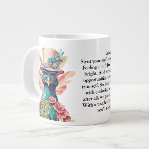 Grande Tasse Conseil Drôle D'Un Coq