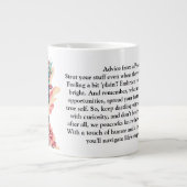 Grande Tasse Conseil Drôle D'Un Coq (Devant)