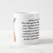 Grande Tasse Conseil Drôle D'Un Kangourou (Devant)