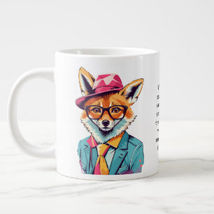 Grande Tasse Conseil Drôle D'Un Renard