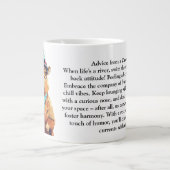 Grande Tasse Conseil Drôle D'Une Capybara (Devant)