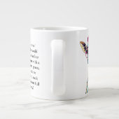 Grande Tasse Conseil Drôle D'Une Giraffe (Dos)