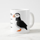 Grande Tasse Conseil d'un design Puffin (Devant droit)