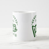 Grande Tasse Conserver la pensée positive (Devant)