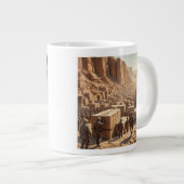 Grande Tasse Construire les Pyramides (Devant droit)