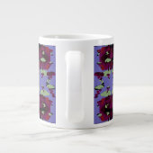 Grande Tasse Contained Sky Flame Roses (Dos)