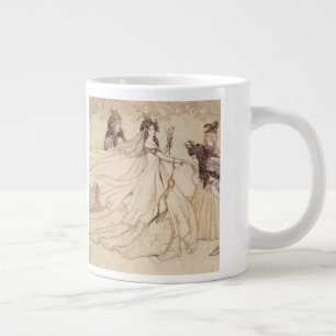Grande Tasse Contes de fées vintage, Cendrillon par Arthur Rack