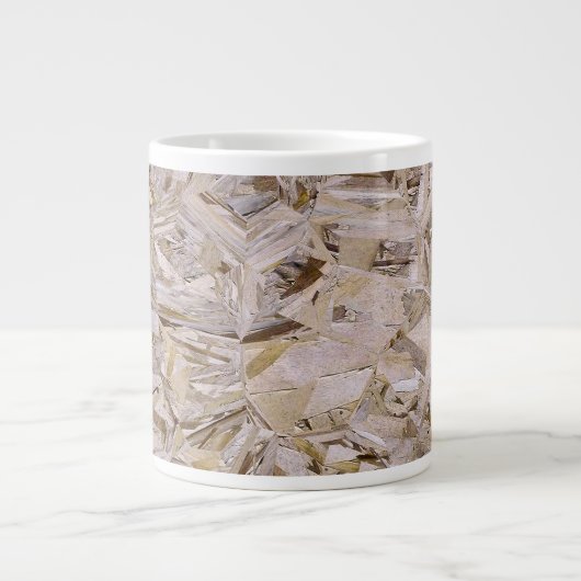 Grande Tasse Contreplaqué de construction OSB Particle Print (Devant)