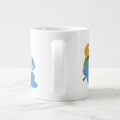 Grande Tasse Cookie Monster lisant une carte (Dos)